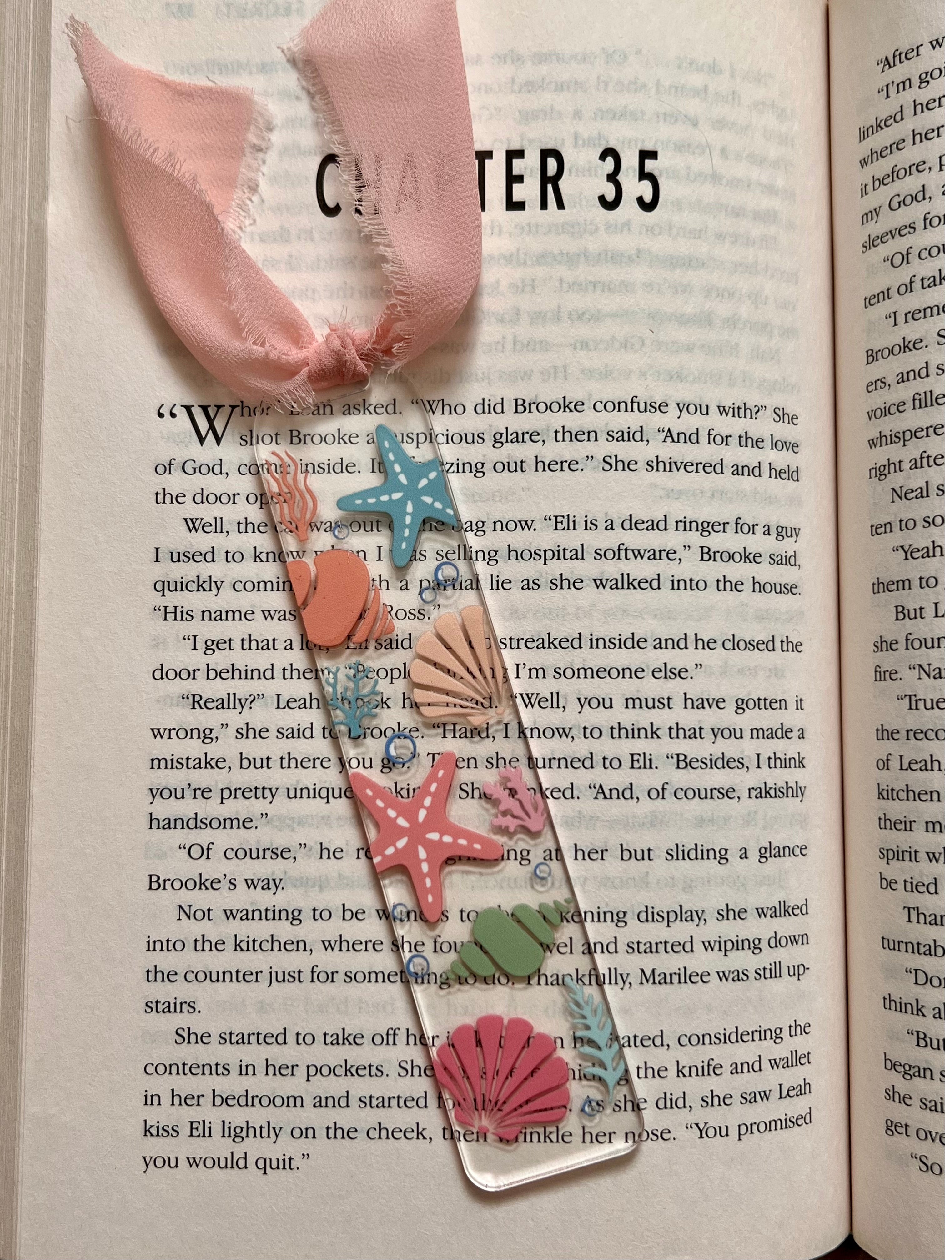 acrylic bookmarks
