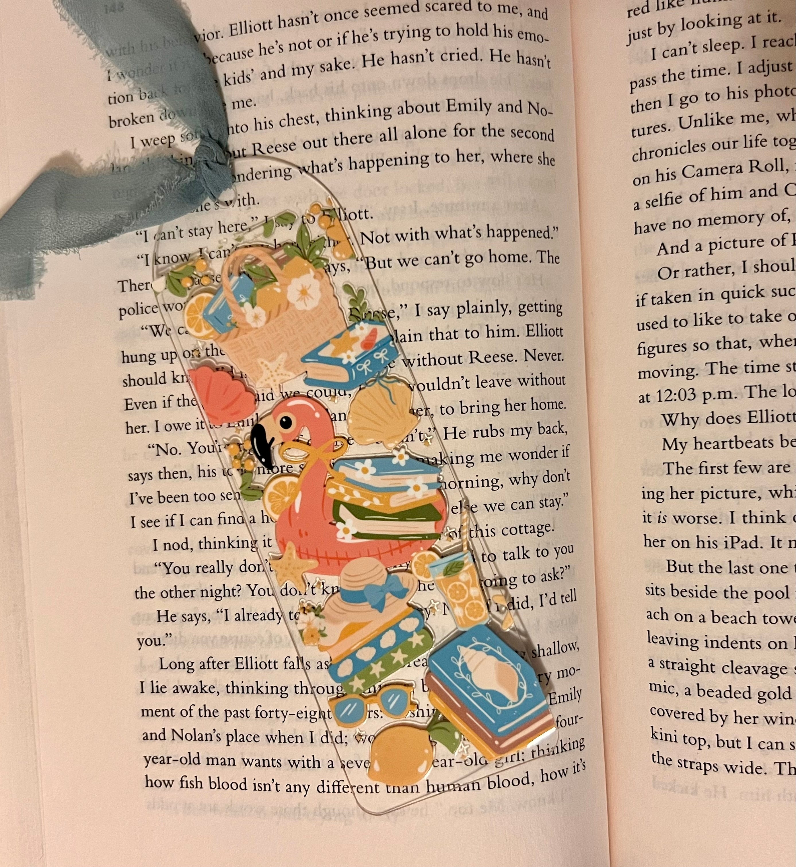 acrylic bookmarks