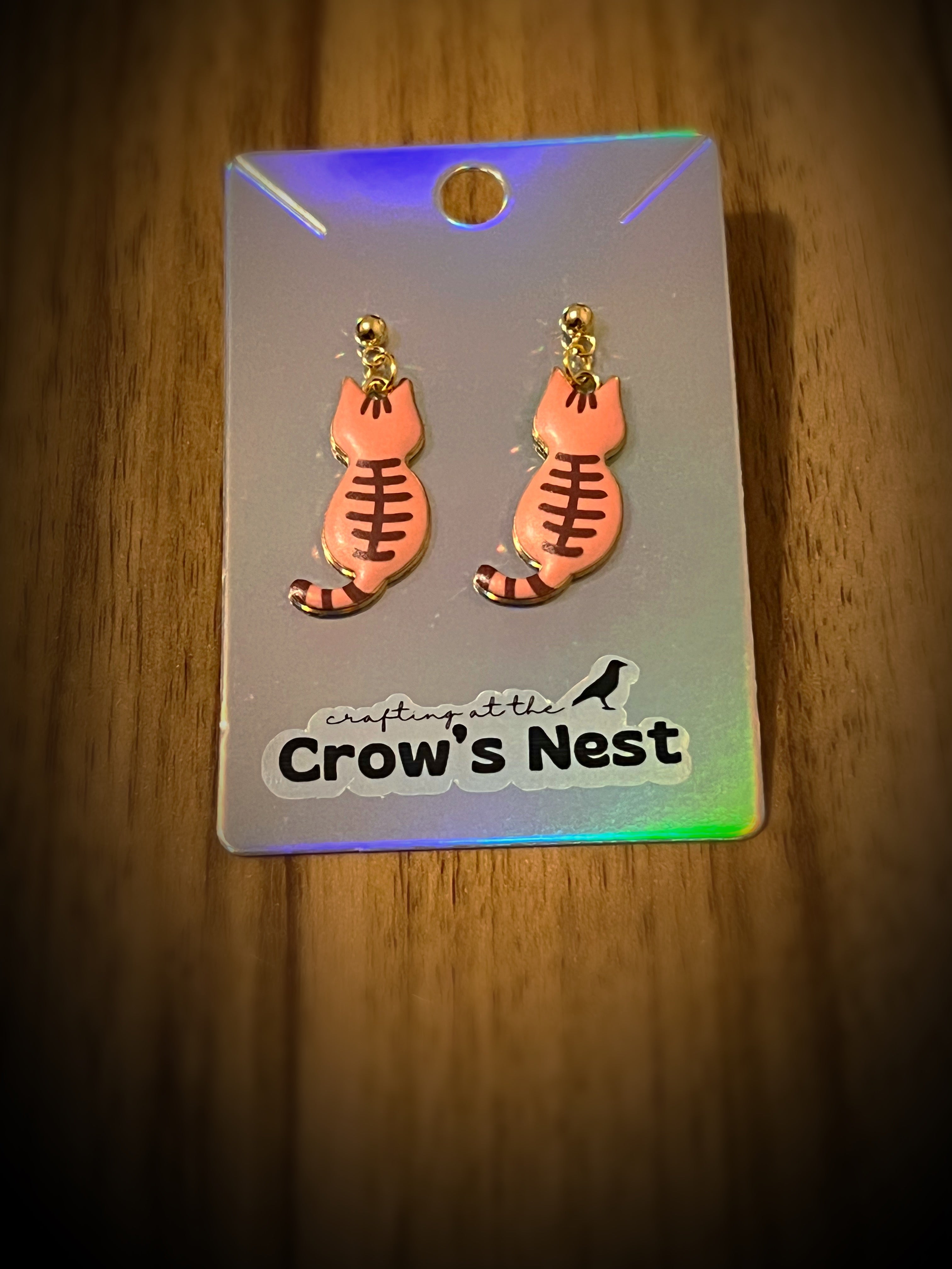 cat earrings
