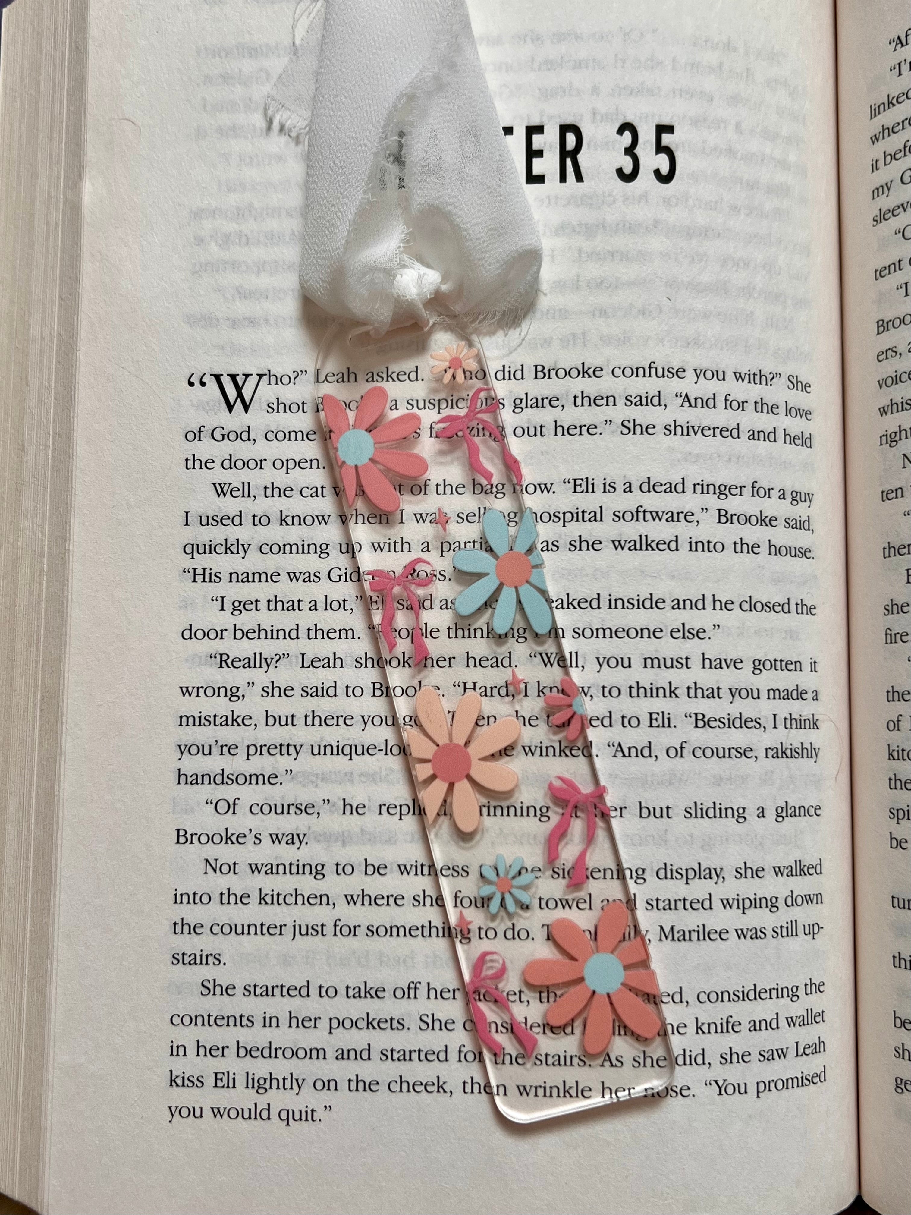 acrylic bookmarks
