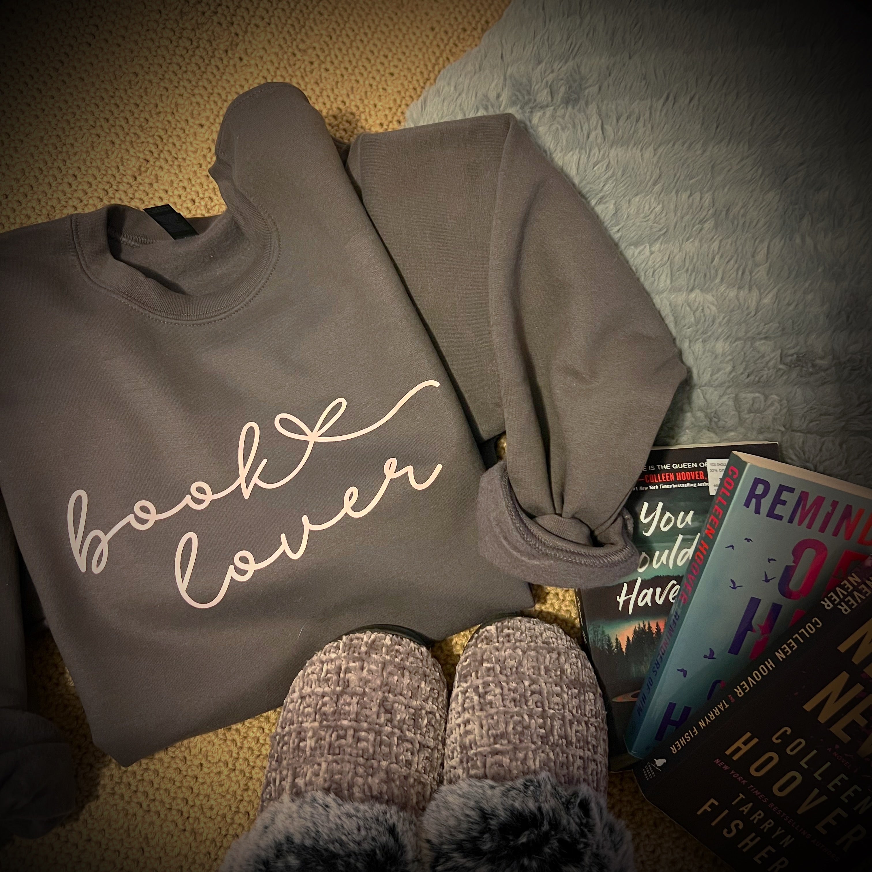 book lover sweatshirt