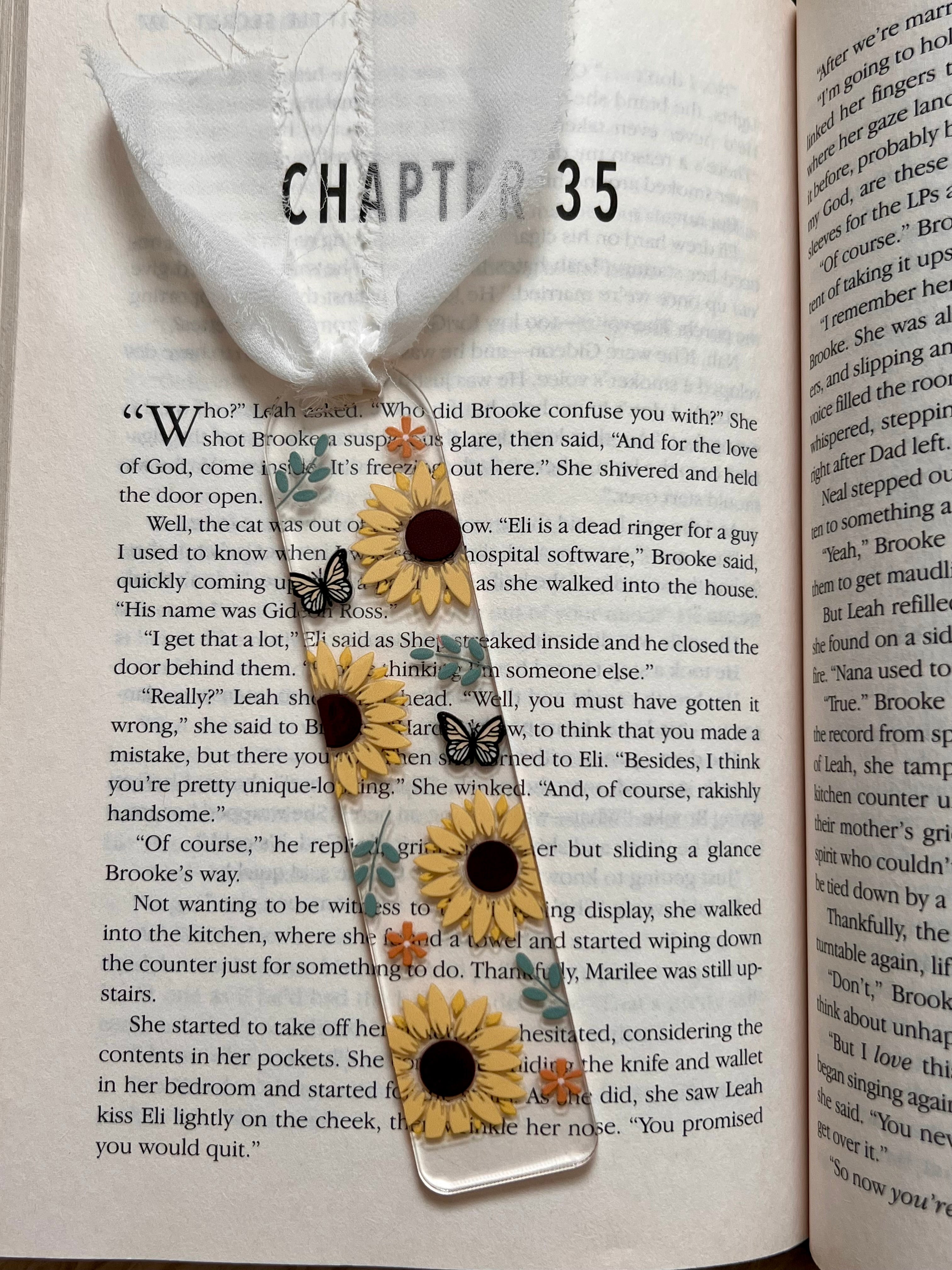 acrylic bookmarks