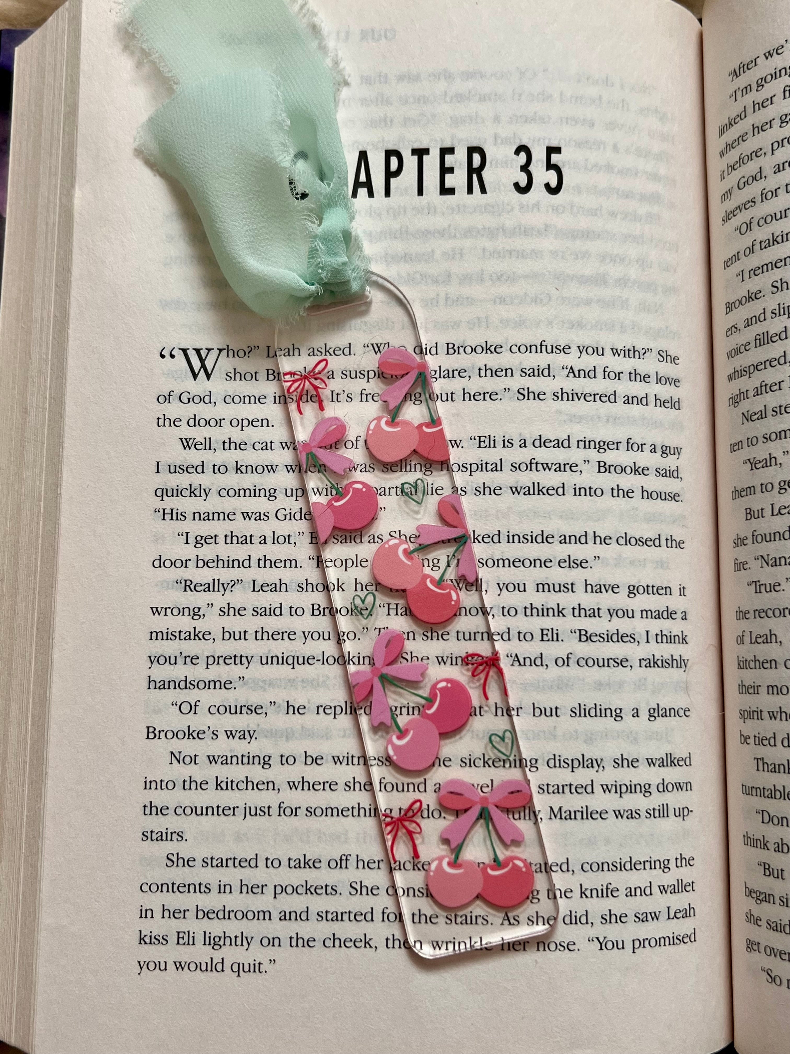 acrylic bookmarks