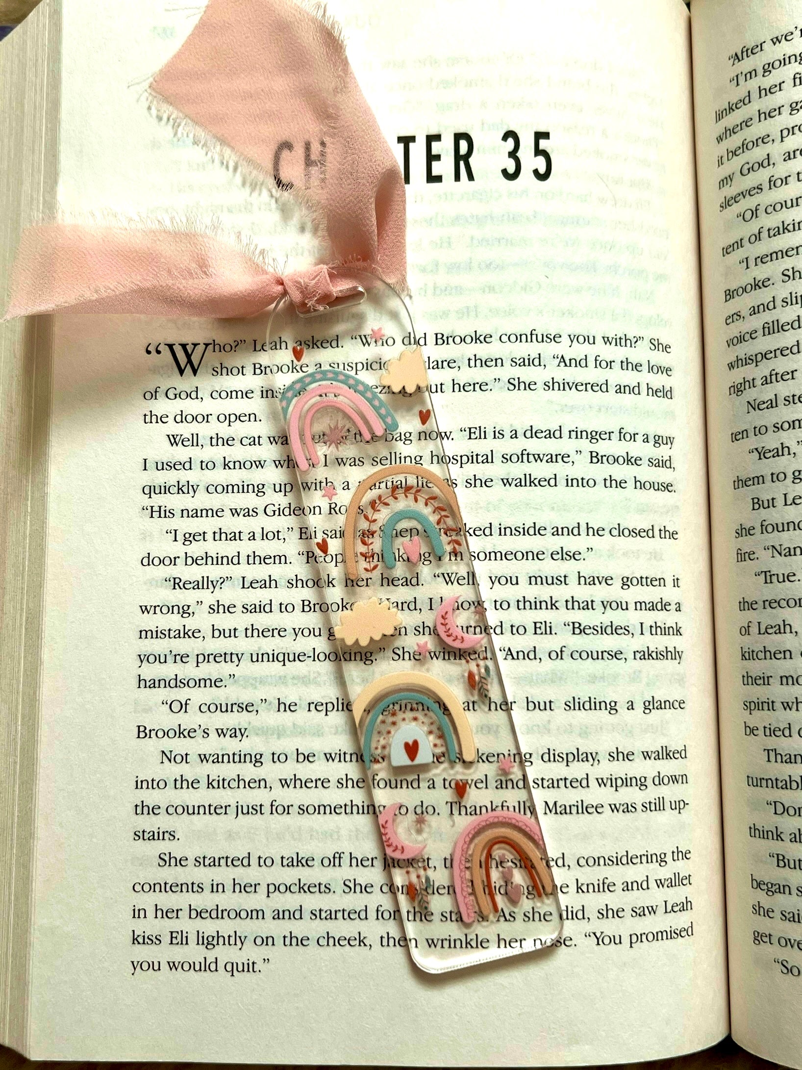acrylic bookmarks
