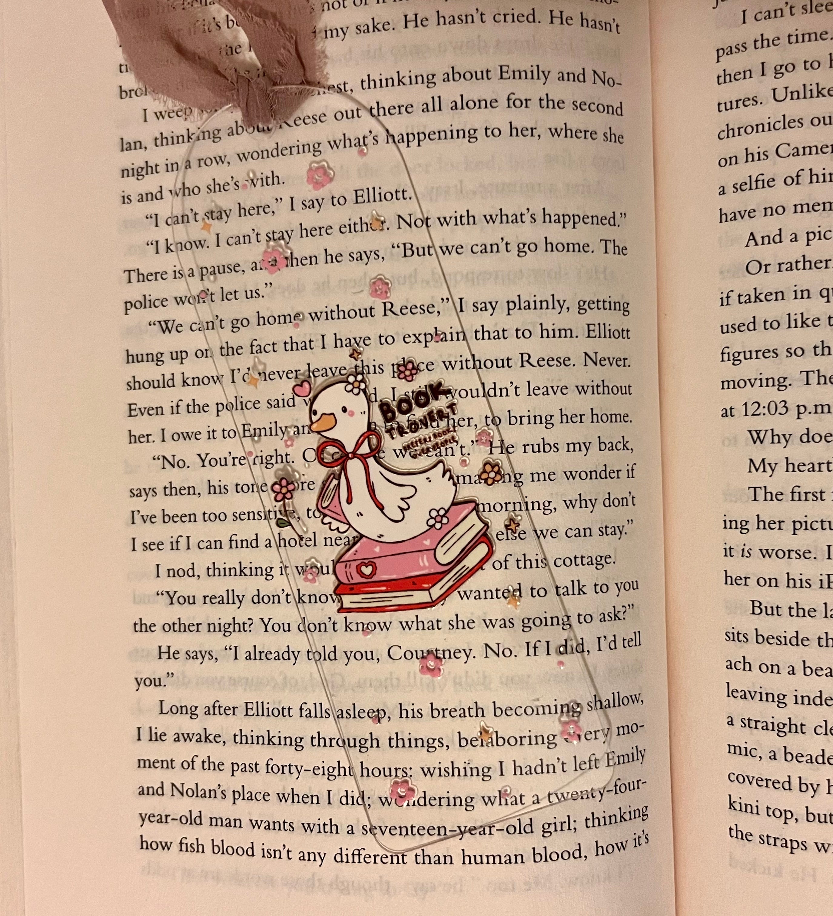 acrylic bookmarks