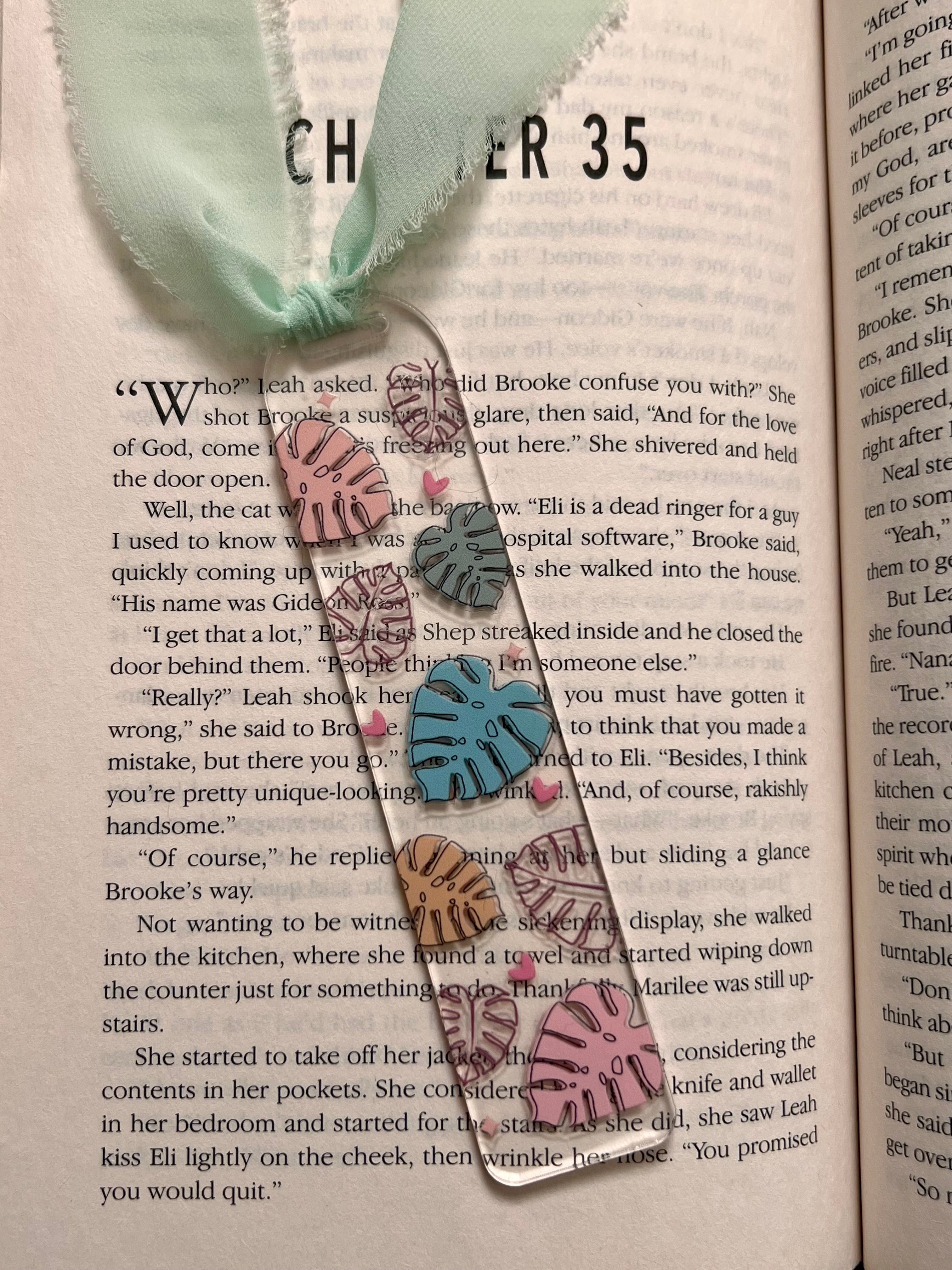 acrylic bookmarks