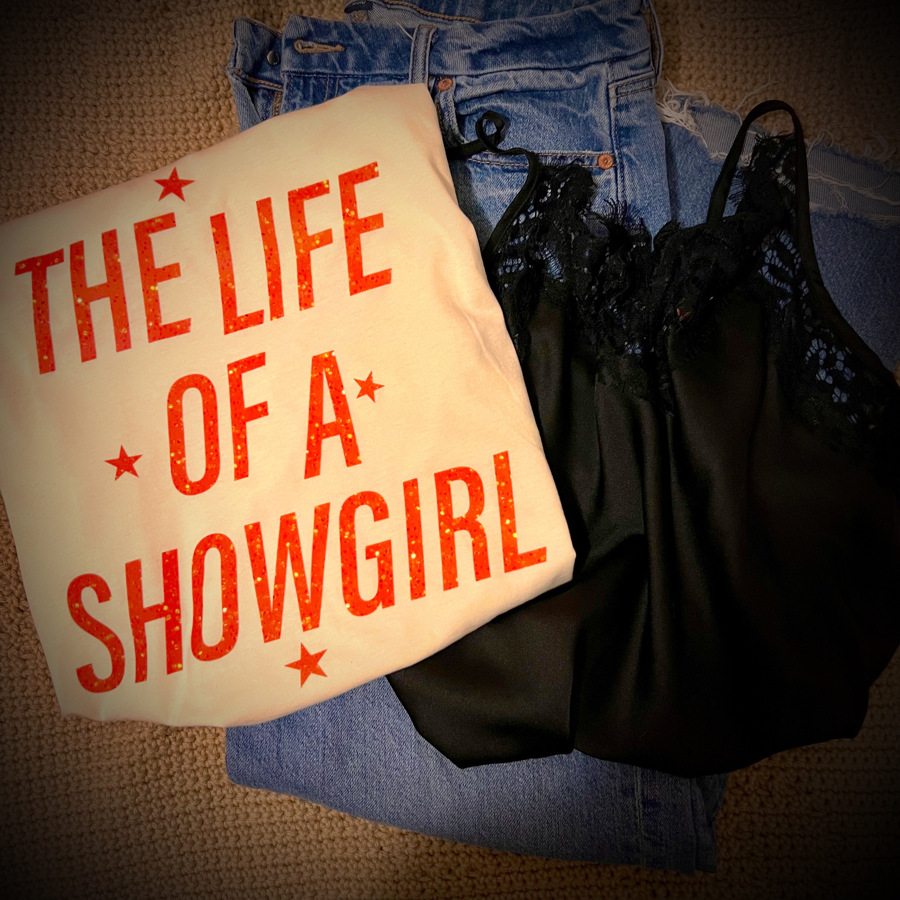 Showgirl tee