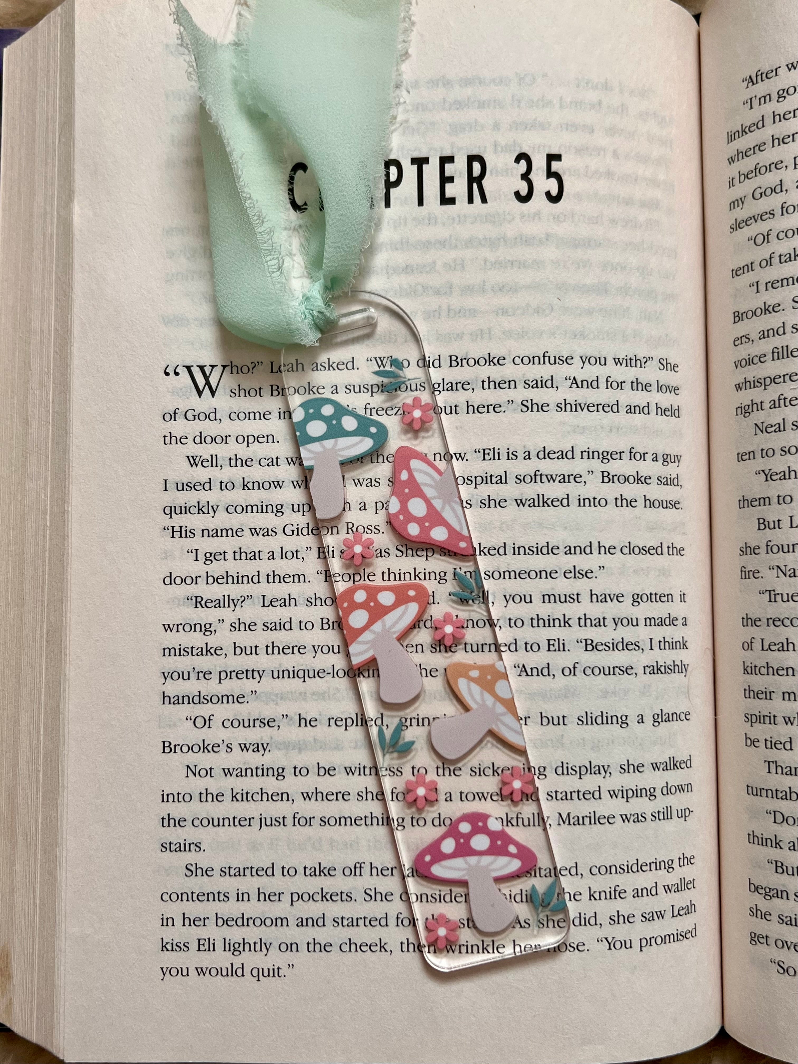 acrylic bookmarks