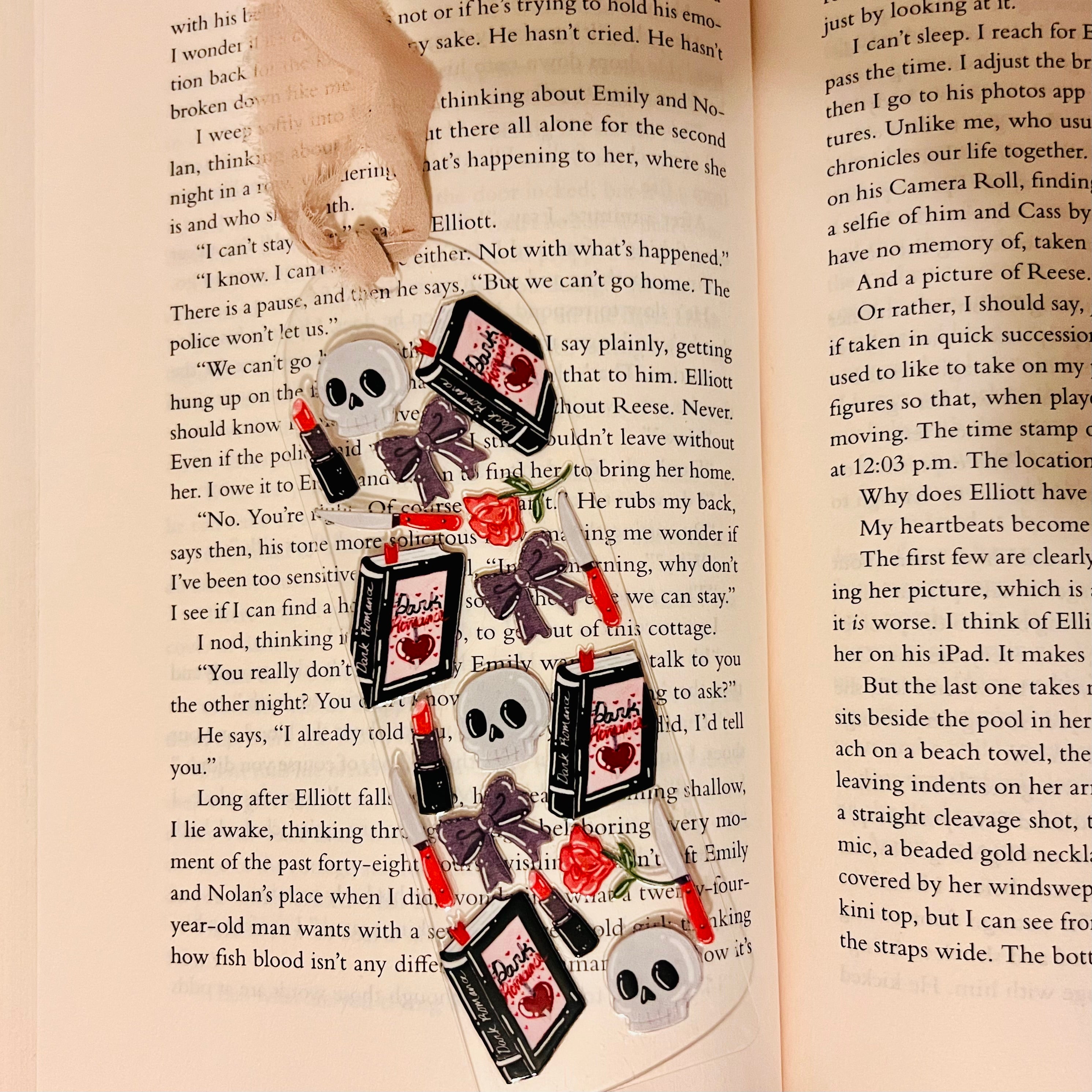acrylic bookmarks