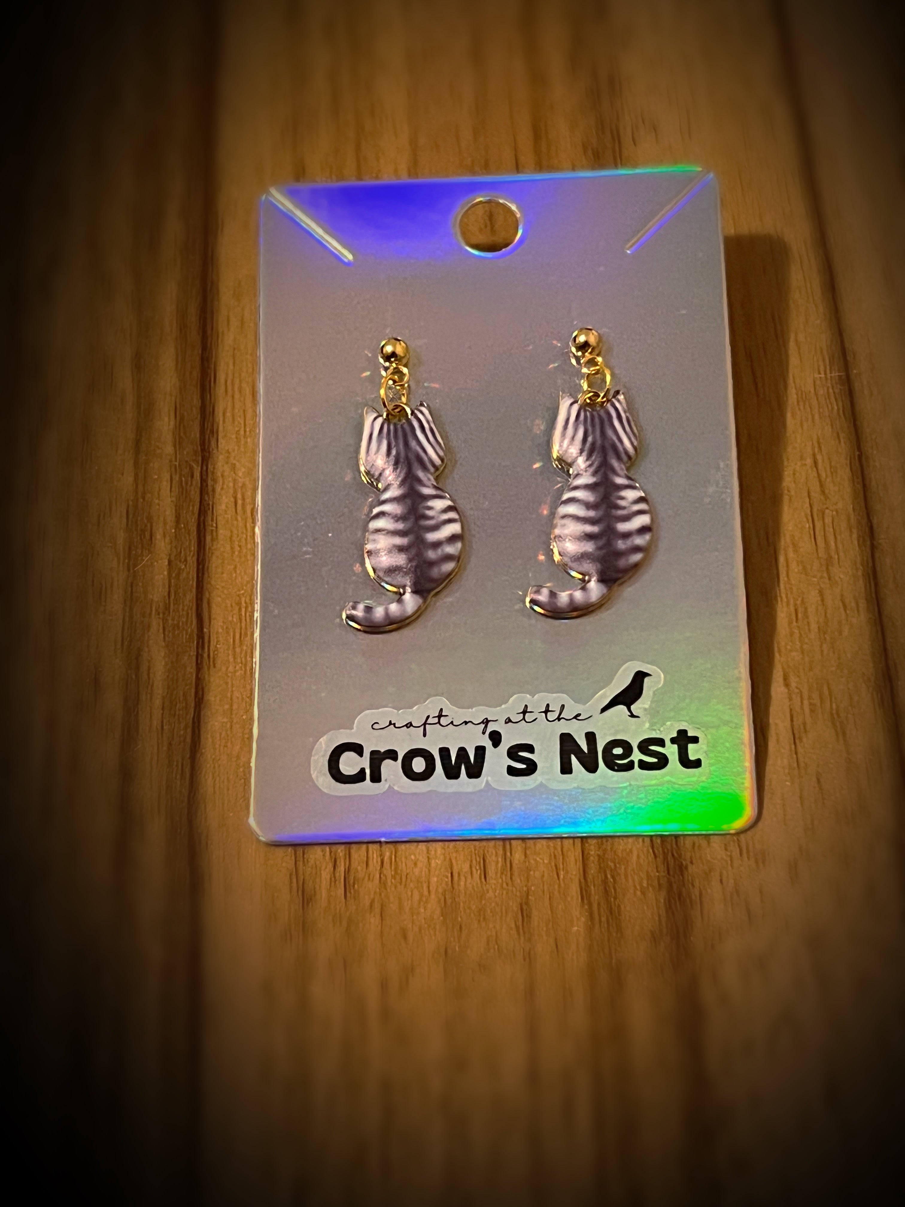 cat earrings