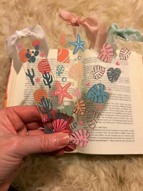 acrylic bookmarks
