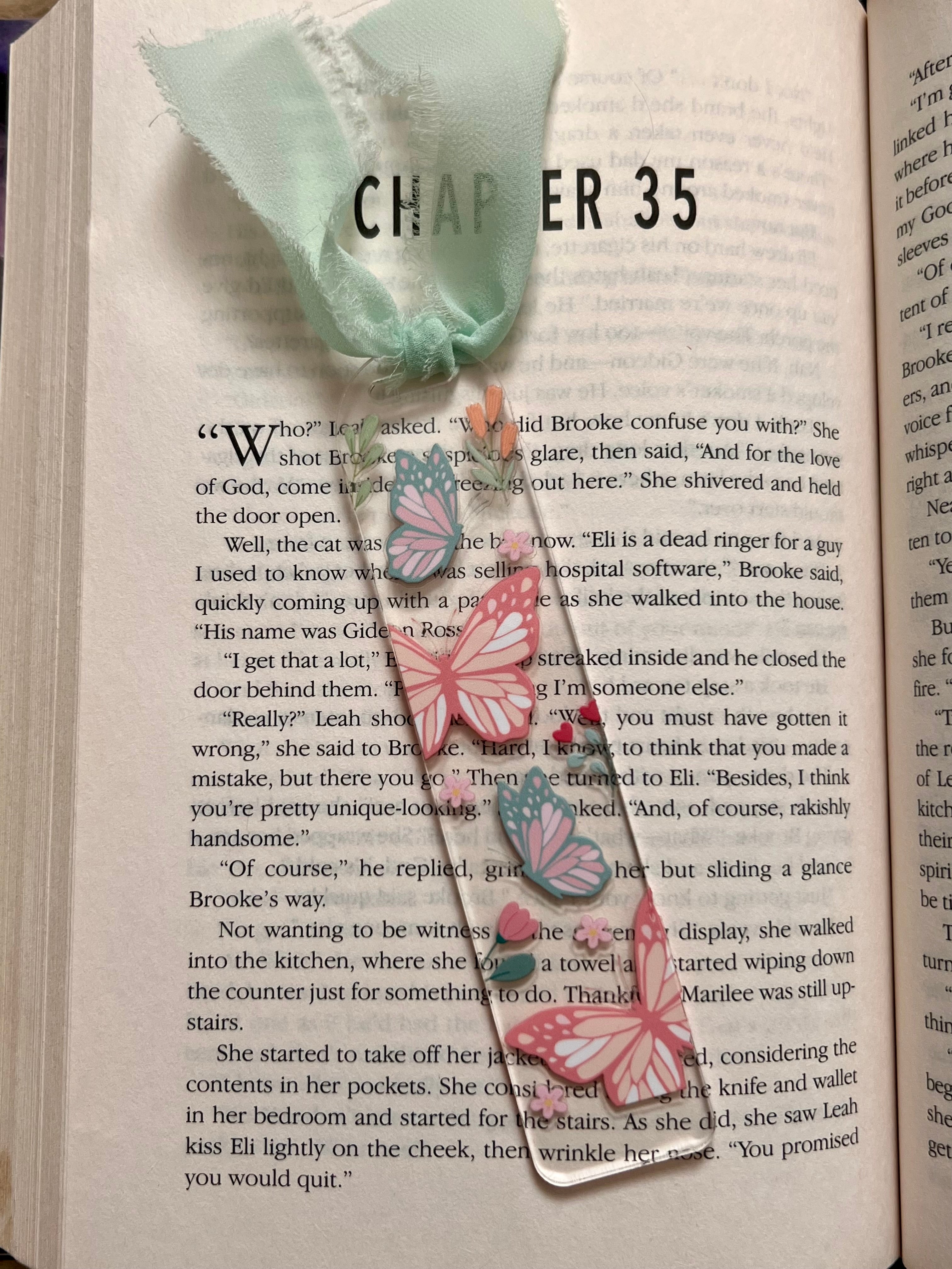 acrylic bookmarks