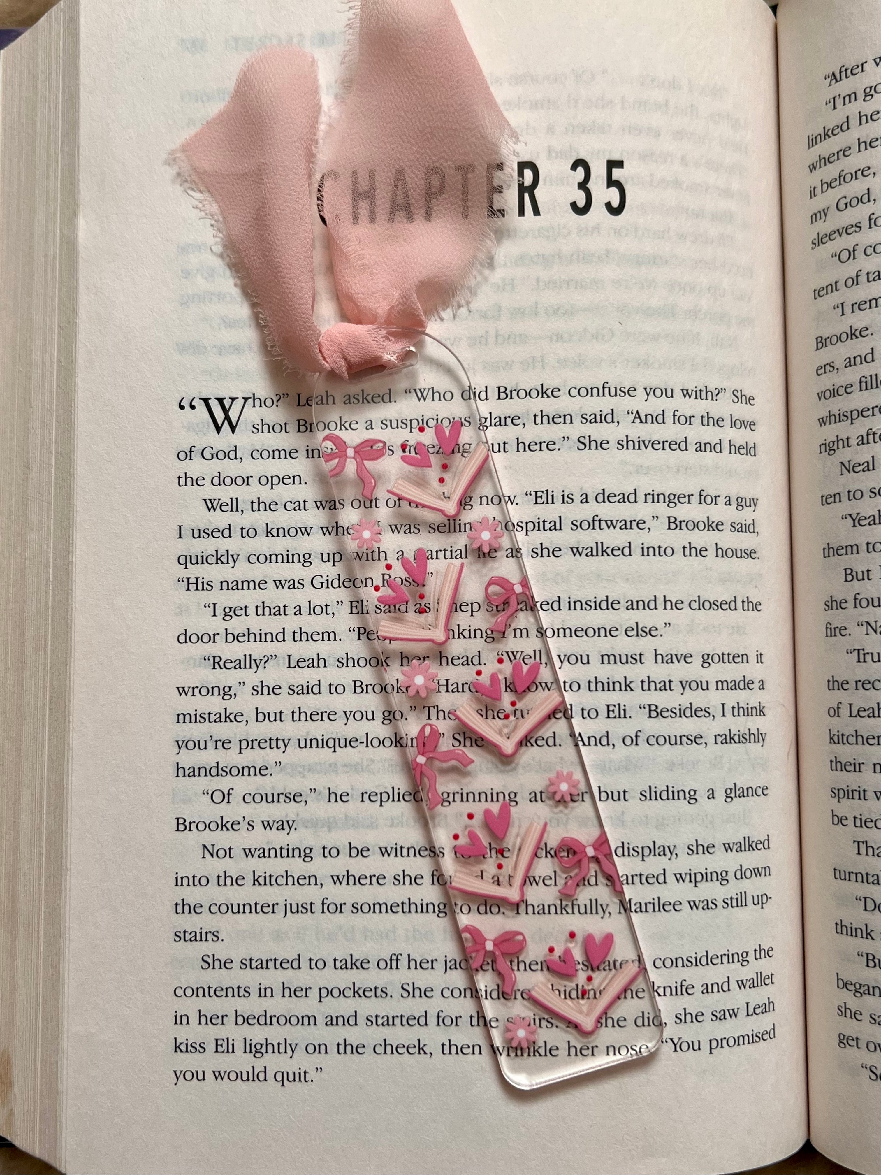 acrylic bookmarks