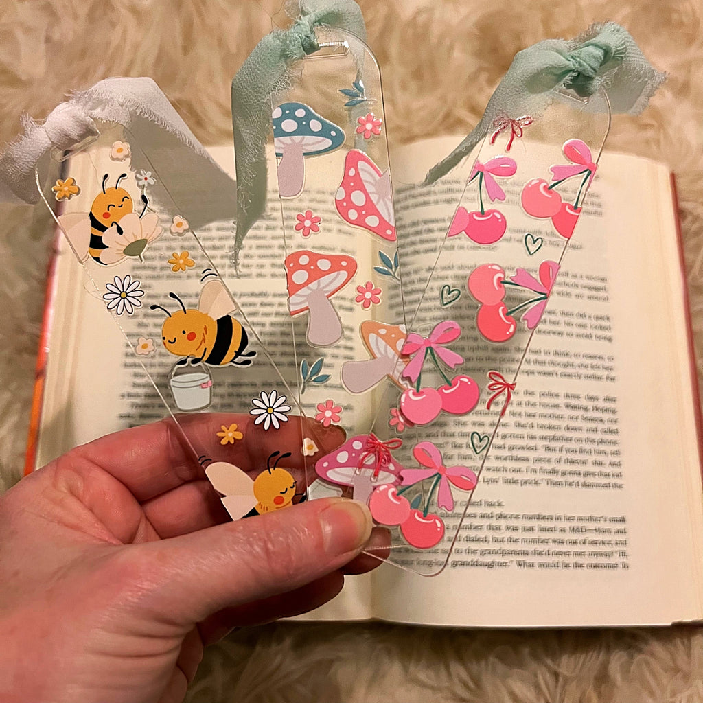 acrylic bookmarks