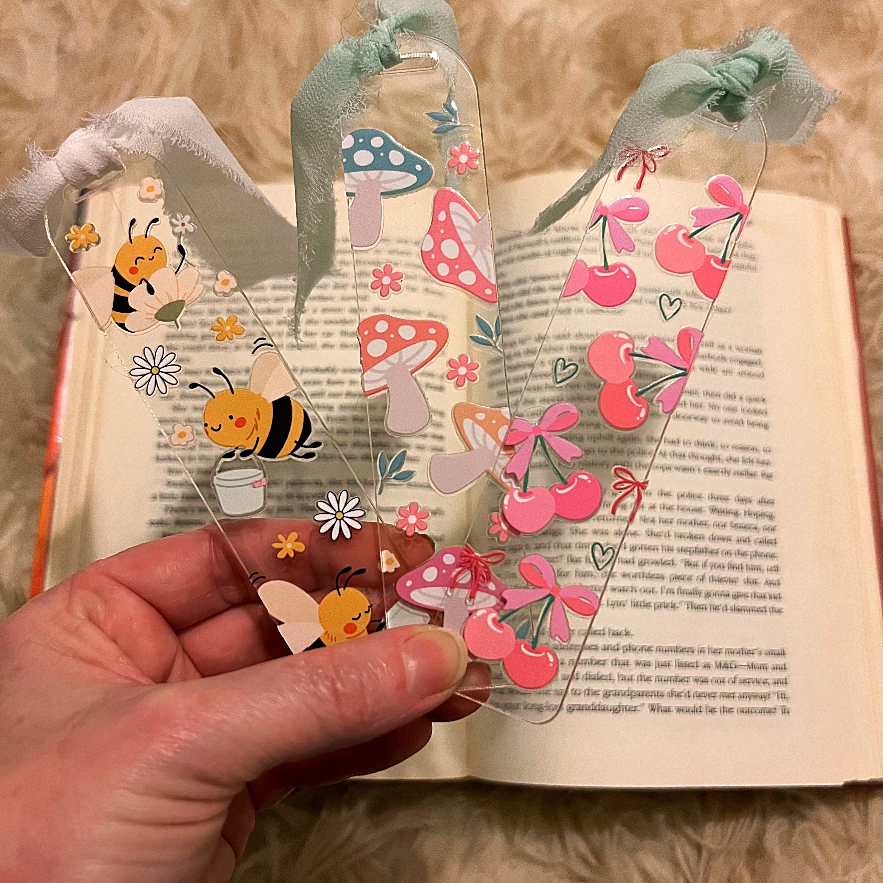 acrylic bookmarks