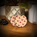 cherry coasters