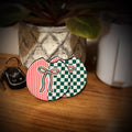 preppy bow coasters