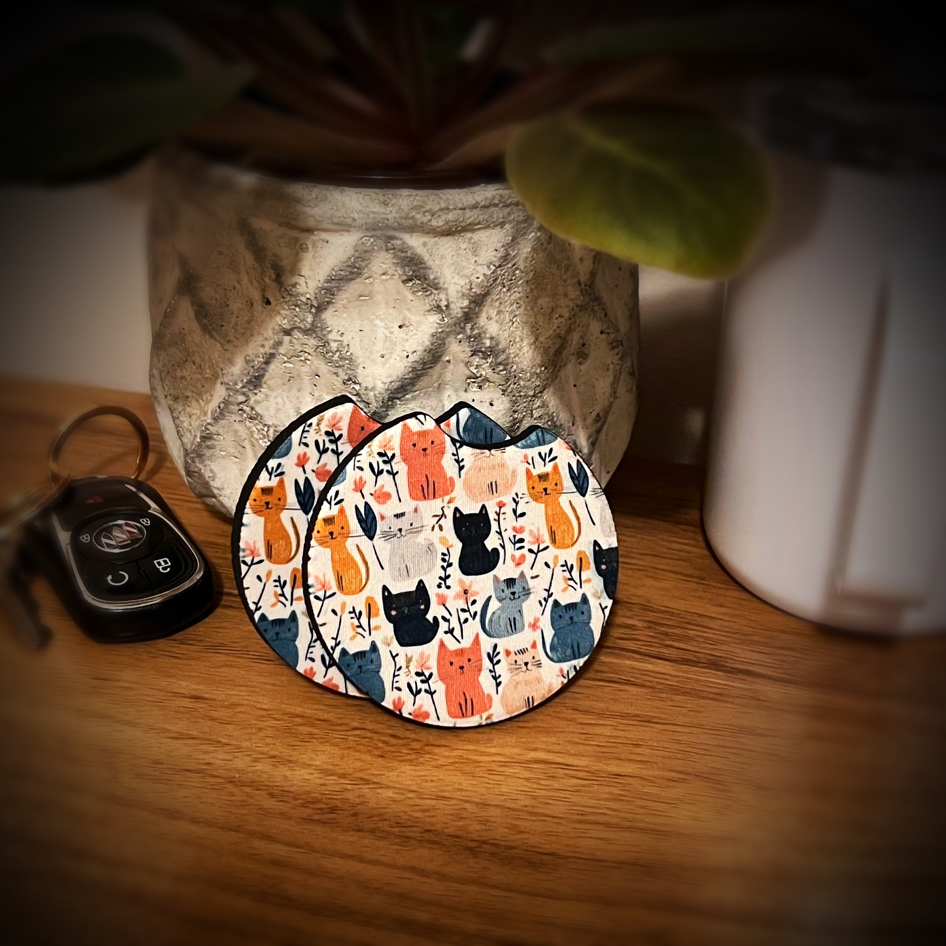 cat coasters