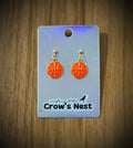 basketball earrings