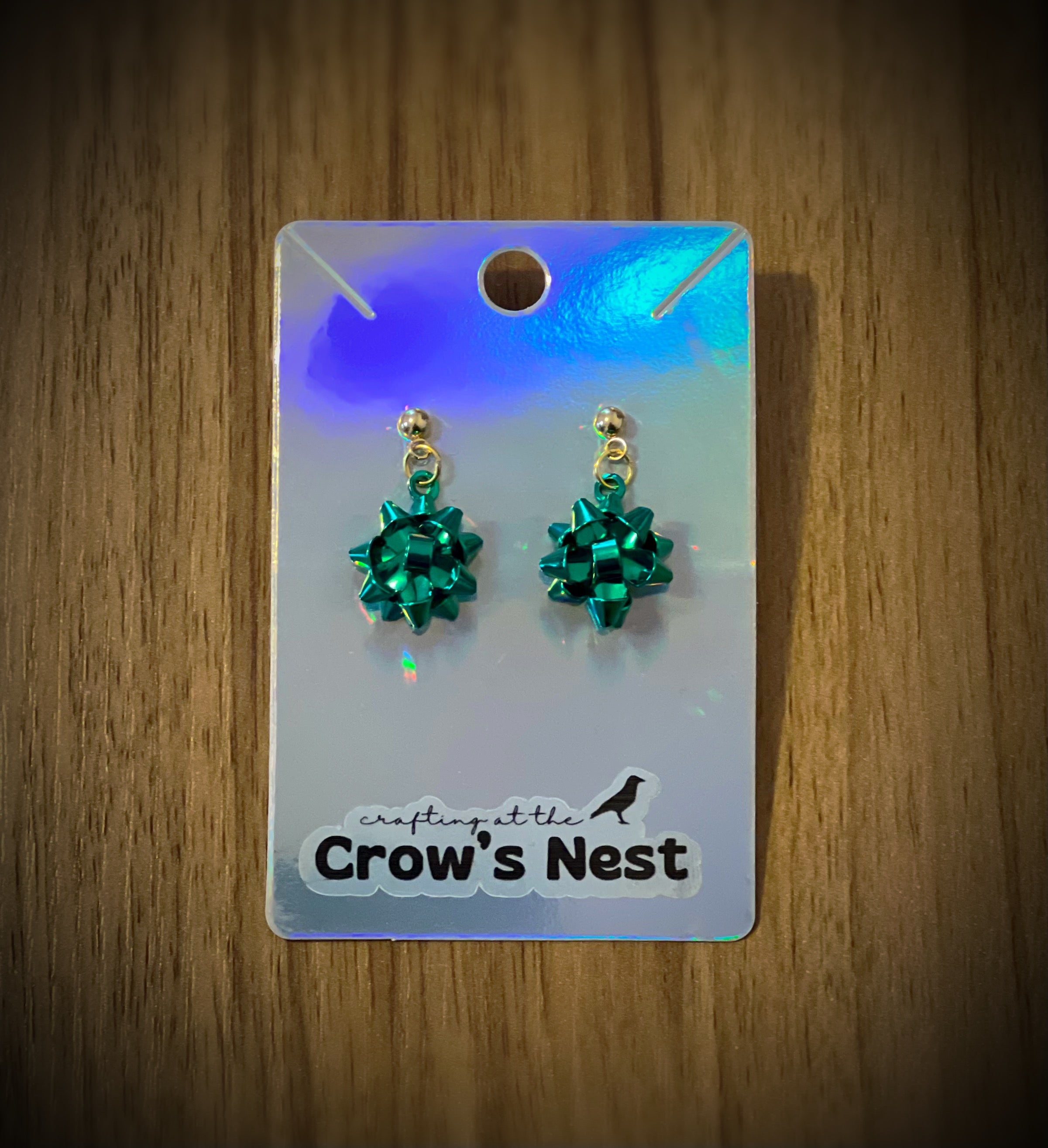 bow earrings