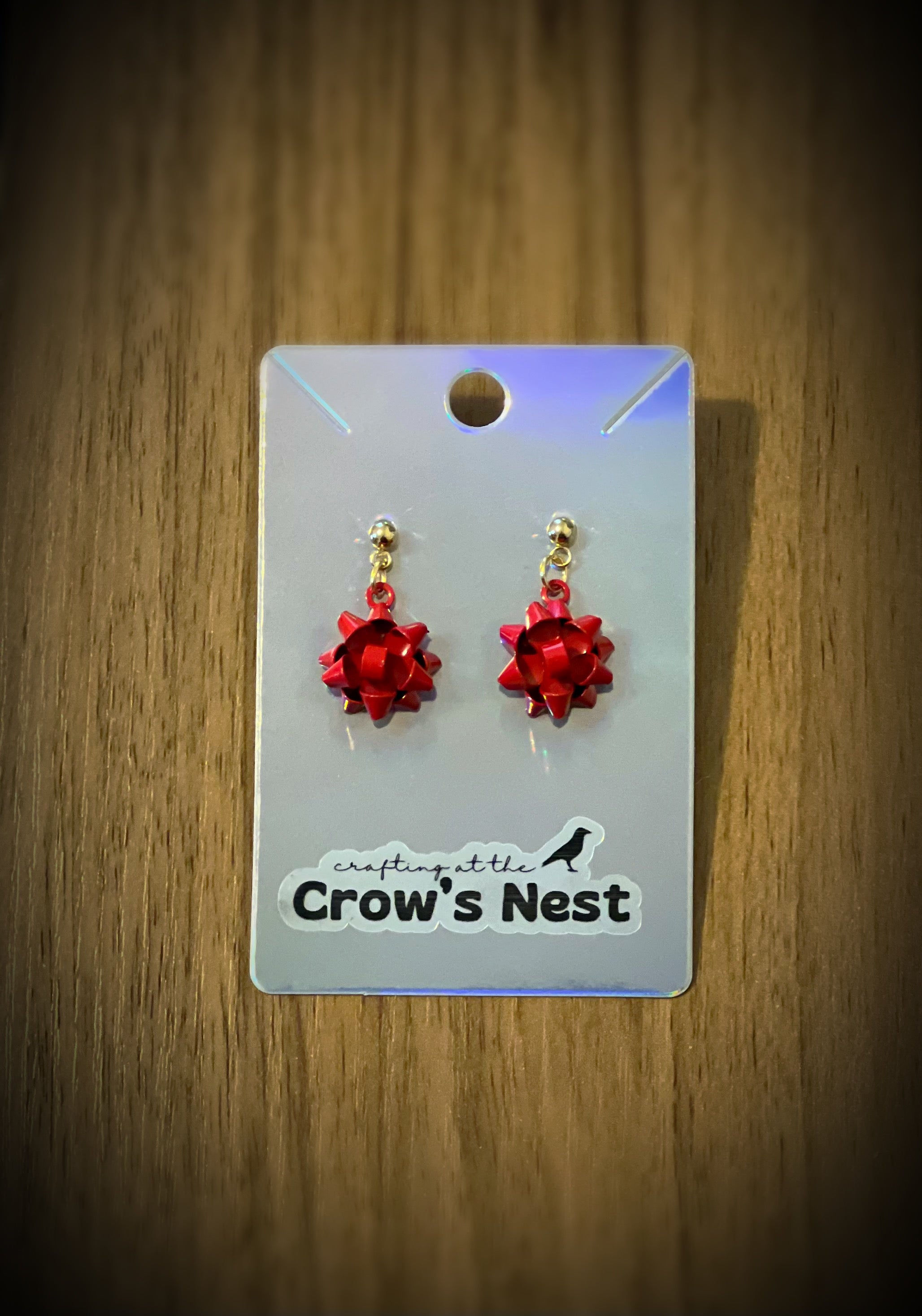bow earrings