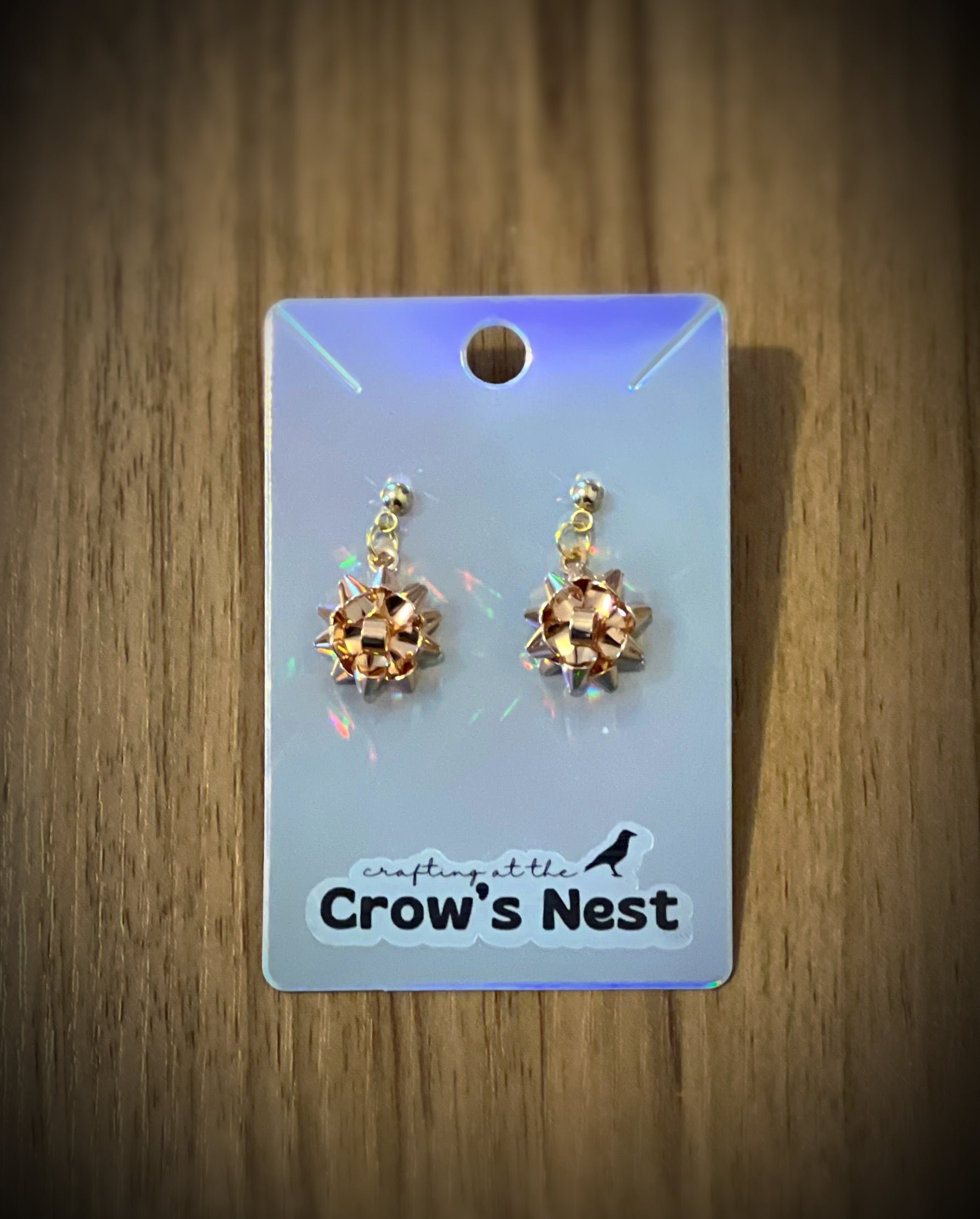 bow earrings