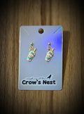 coffee earrings